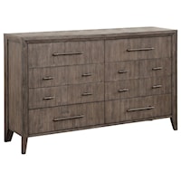 Contemporary 8-Drawer Dresser