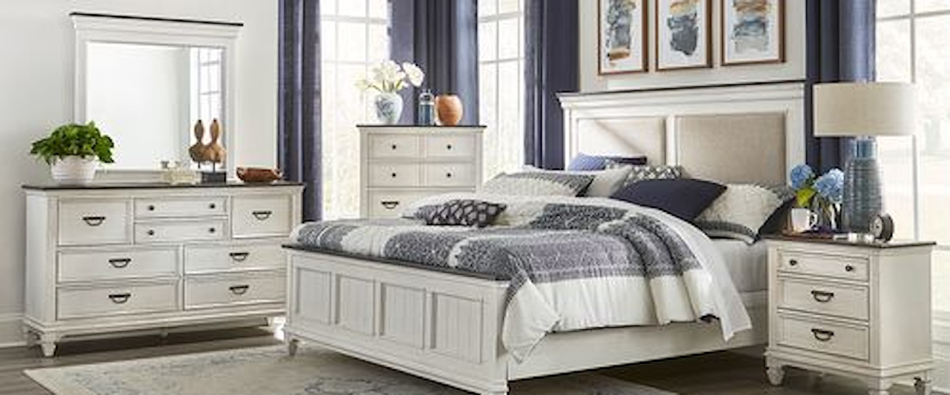 Cottage Style Queen Bedroom Group