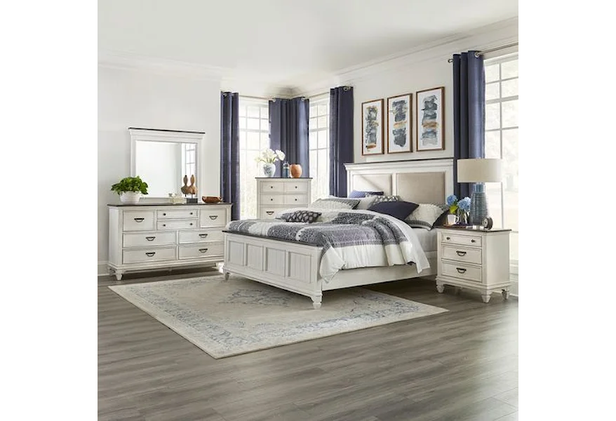 Allyson Park King Bedroom Group  by Freedom Furniture at Ruby Gordon Home