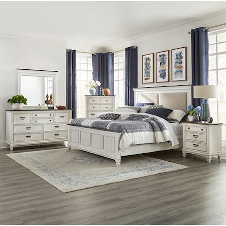 Cottage Style Queen Bedroom Group 