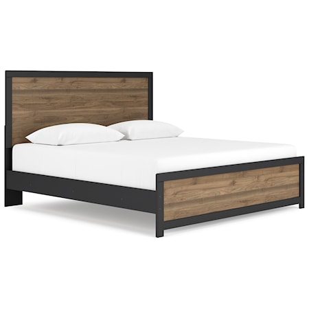 King Panel Bed