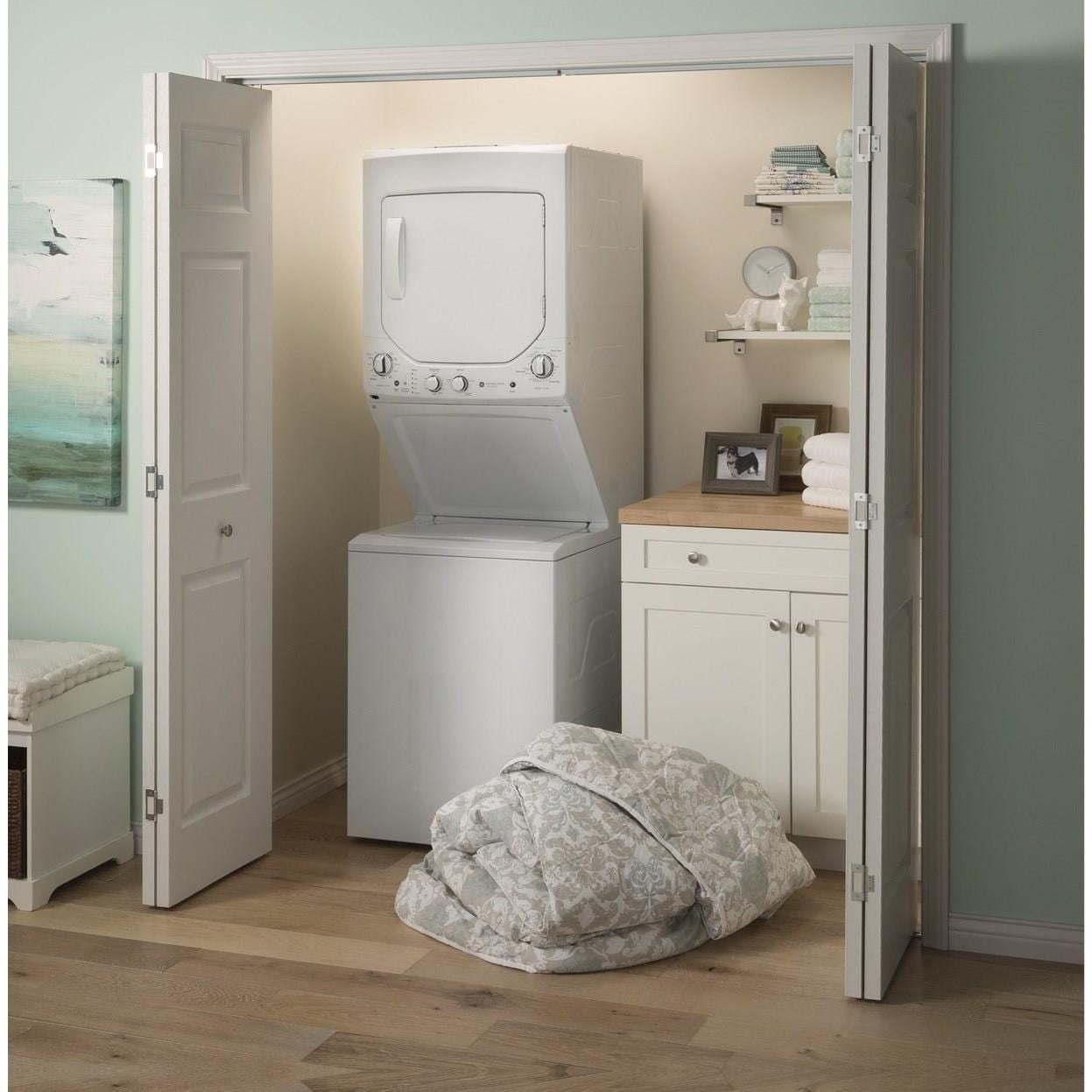 GE Appliances Laundry Combination Washer Electric Dryer