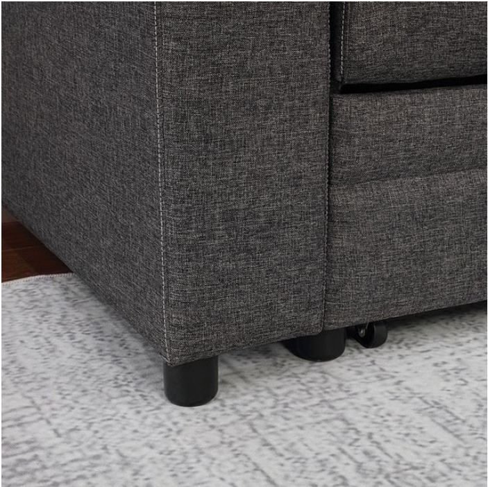 Furniture of America Vide Sectional Sofabed Chaise