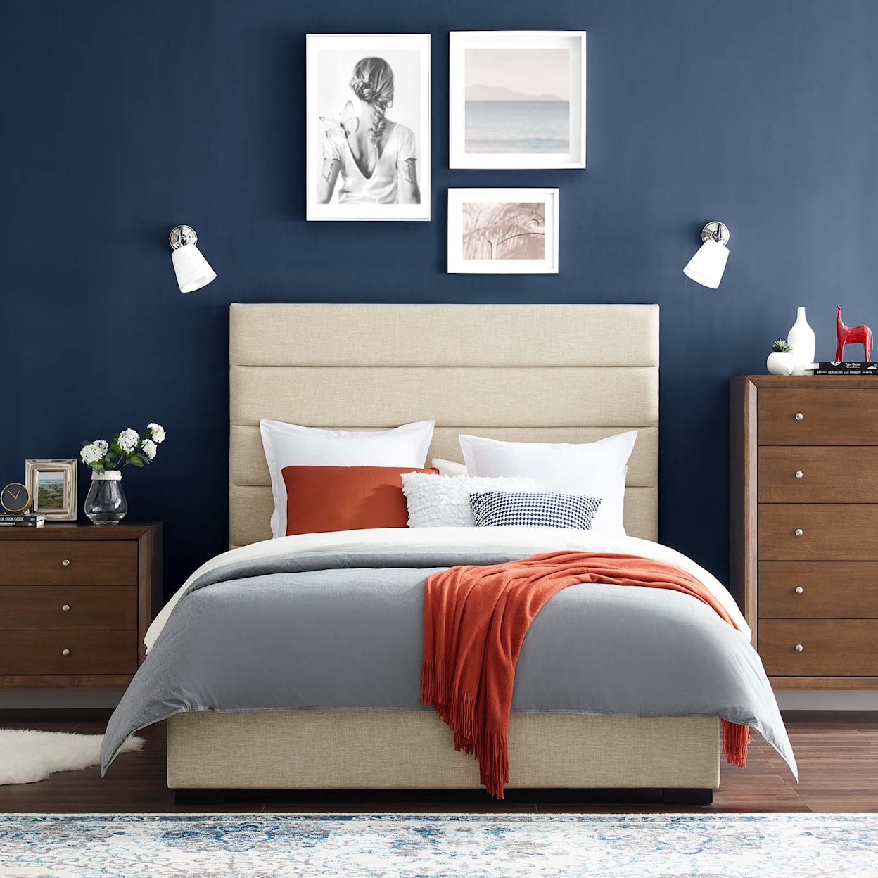 Modway Genevieve Queen Platform Bed