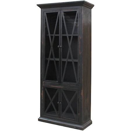 4-Door Showcase Cabinet