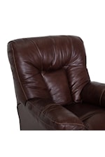 Springfield & Company 4703 Connery Casual Manual Rocker Recliner with Pillow Arms