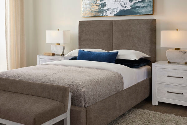 King Upholstered Bed