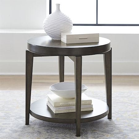 Round End Table