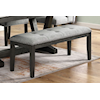 Elements Everdeen Upholstered Dining Bench