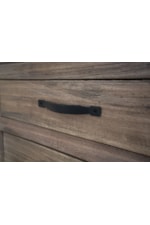 IFD Blacksmith Transitional 6-Drawer Dresser