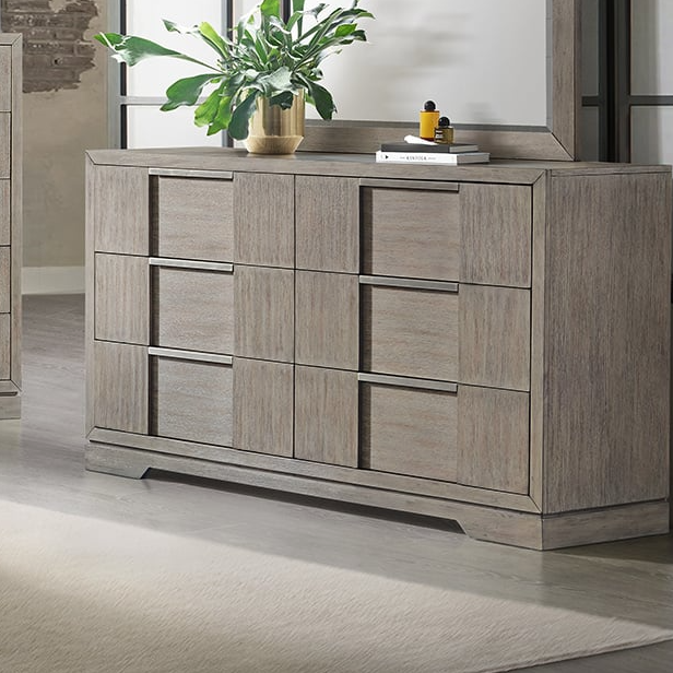 Elements International Kelis 6-Drawer Dresser
