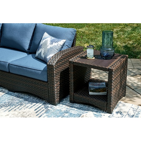 Outdoor Square End Table