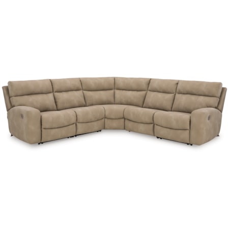 5-Piece Power Reclining Sectional