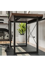 homestyles Merge Contemporary Standing Desk with Monitor Stand and Cord Management Tray