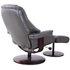 Progressive Furniture Lindley Recliner and Ottoman