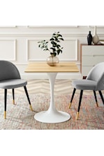 Modway Lippa 36" Square Dining Table