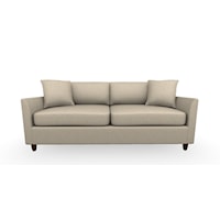 Contemporary Sofa with Queen Memory Foam Sleeper