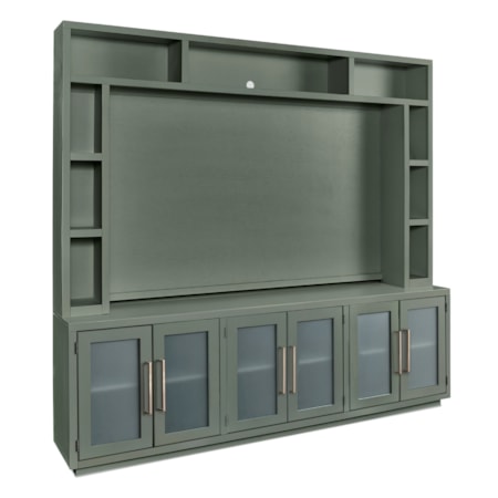 97" Console and Hutch
