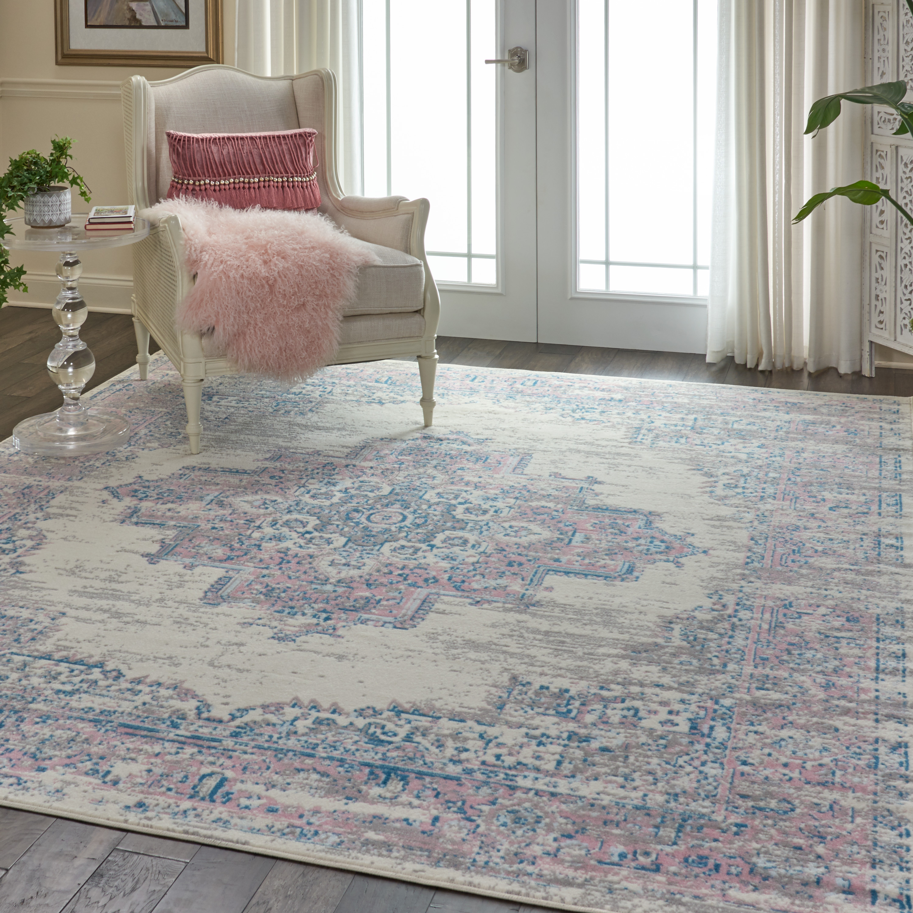 Nourison Grafix 7&#39;10&quot; x 9&#39;10&quot;  Rug
