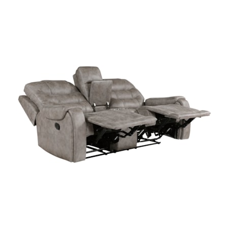 Manual Double Reclining Loveseat