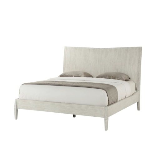 Pine Queen Panel Bed