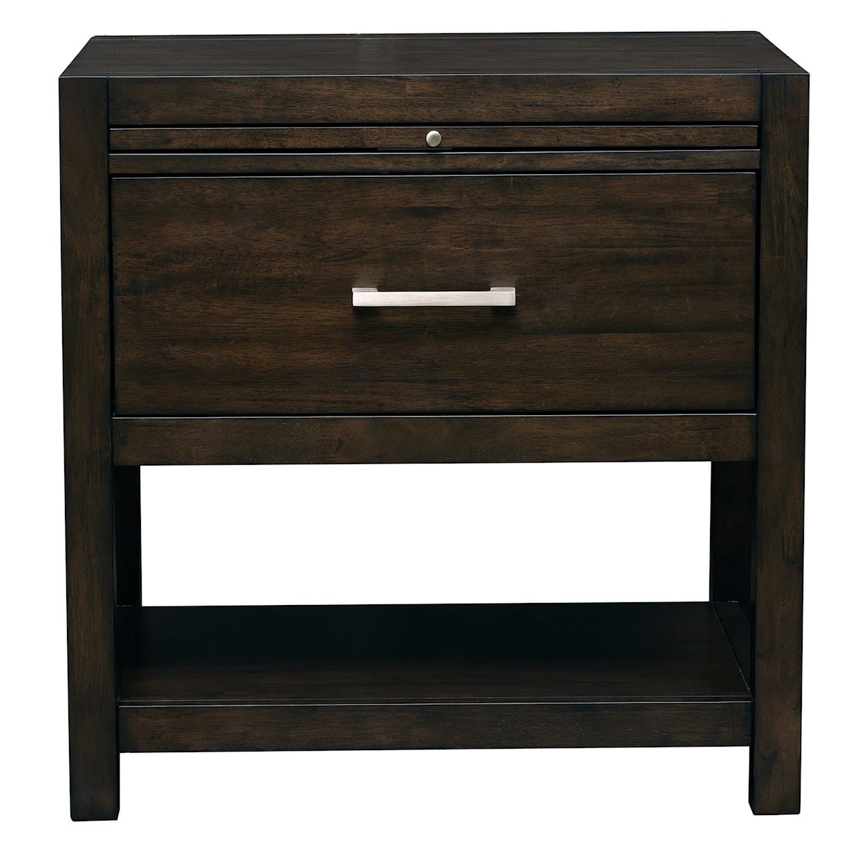 AAmerica Kenzie Nightstand with Pull-out