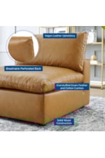 Modway Commix Outdoor 5-Piece Sectional Sofa