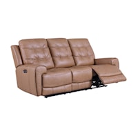 Casual London Reclining Sofa with USB Ports