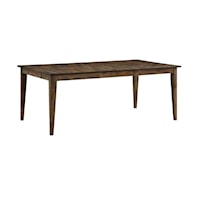 Rustic Dining Table with 18" butterfly Leaf