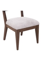 Liberty Furniture Cascade Falls Contemporary Panel Back Side Chair with Upholstered Seat