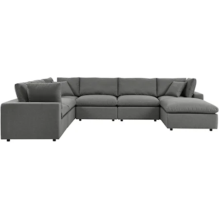 Outdoor 7-Piece Sectional Sofa