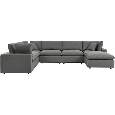 Outdoor 7-Piece Sectional Sofa