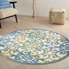 Nourison Aloha 4' Round  Rug