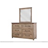 VFM Signature Comala 6-Drawer Bedroom Dresser