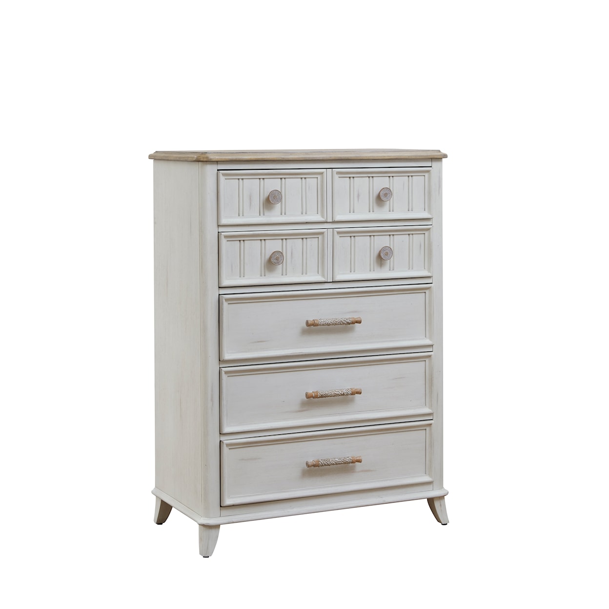 American Woodcrafters Beach Comber Bedroom Chest