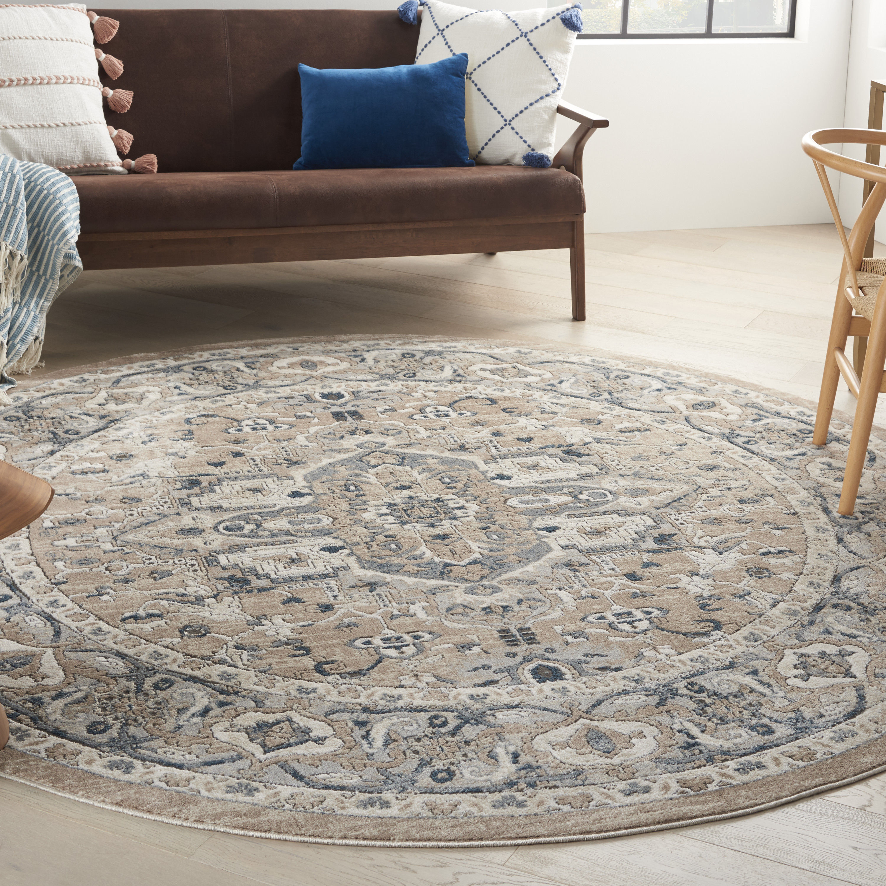 Nourison Quarry 7'10" Round  Rug