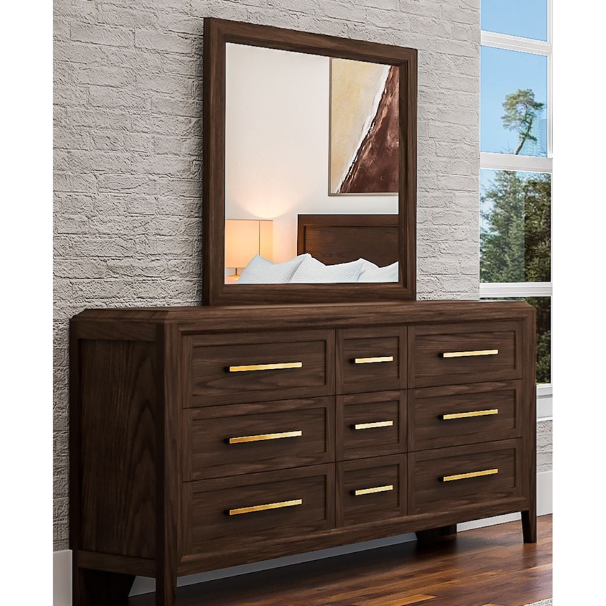 AAmerica Bryson Dresser Mirror