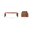 Moe's Home Collection Tyrell Tyrell Coffee Table Smoked