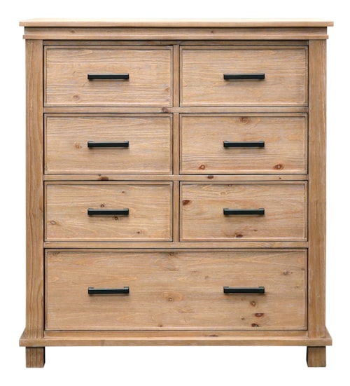 Transitional 7-Drawer Bedroom Chest