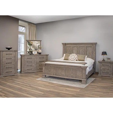 Transitional Queen Bedroom Set