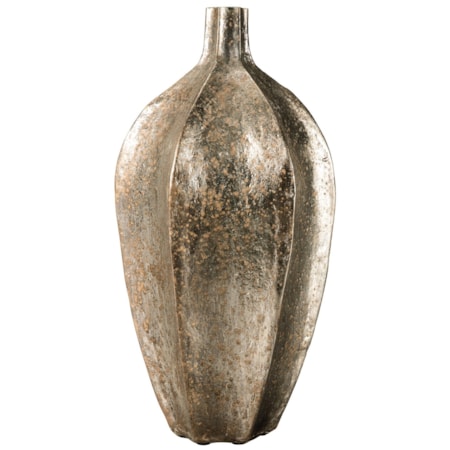 Derion Antique Gold Finish Vase
