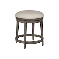 Cecile Backless Swivel Counter Stool