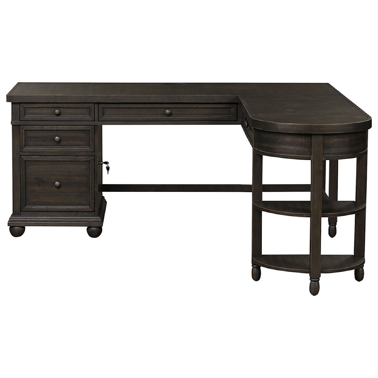 Liberty Furniture Harvest Home L-Shaped Desk