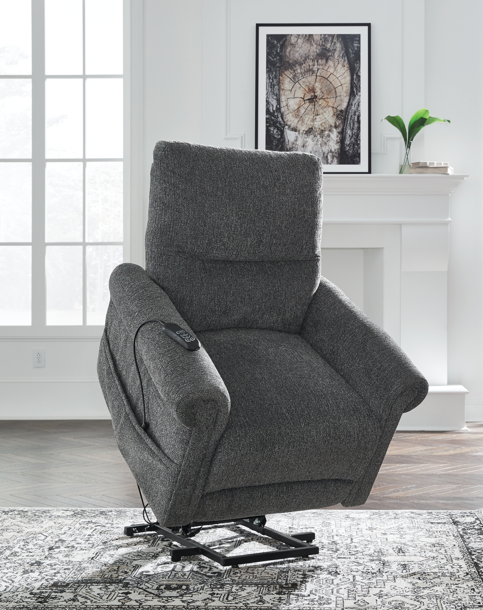 Signature Design by Ashley Aureta Power Lift Recliner