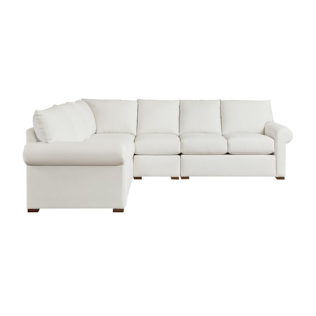 Hanover 3-pc. Roll Arm Sectional