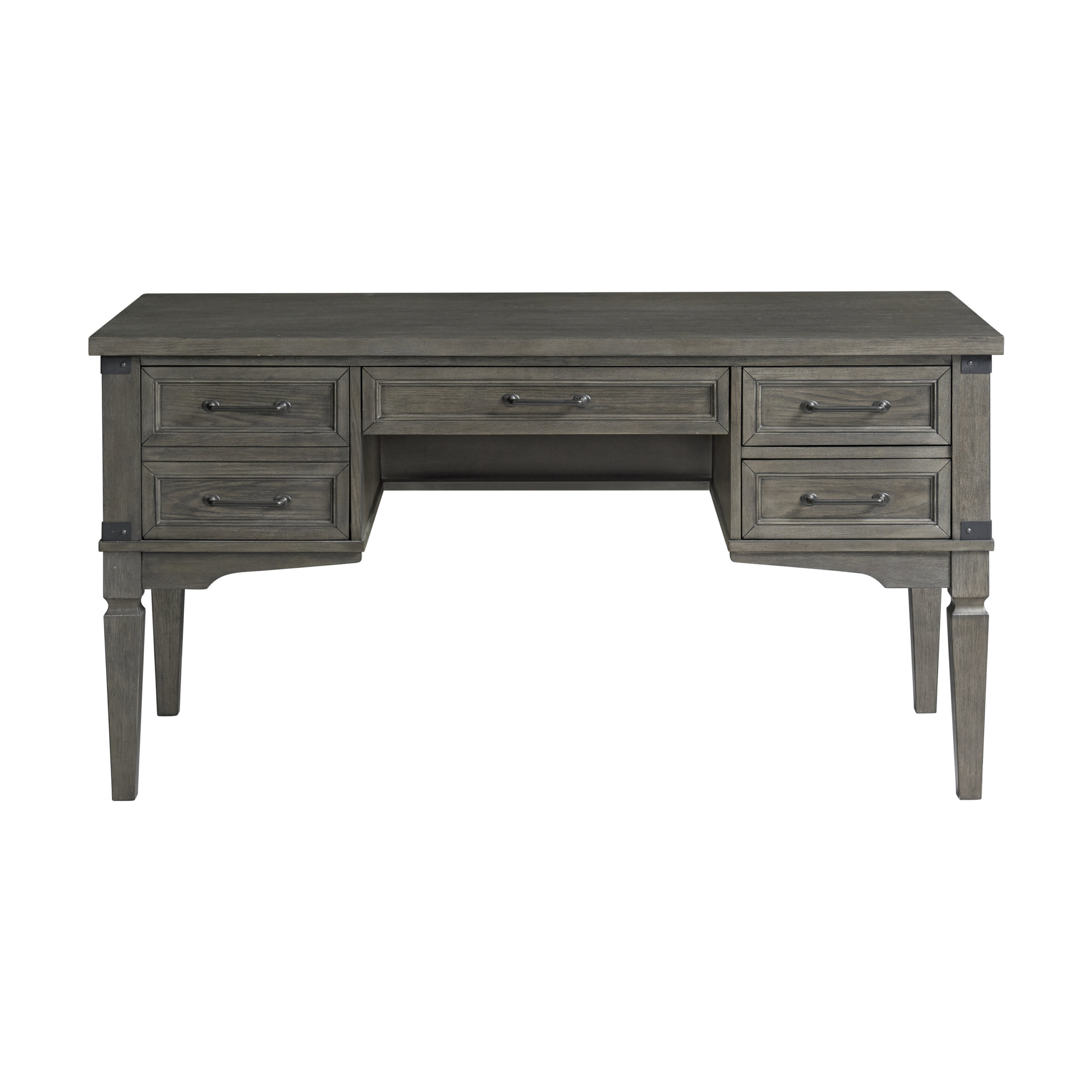 half pedestal desk