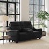 Flexsteel Walter Power Reclining Console Loveseat