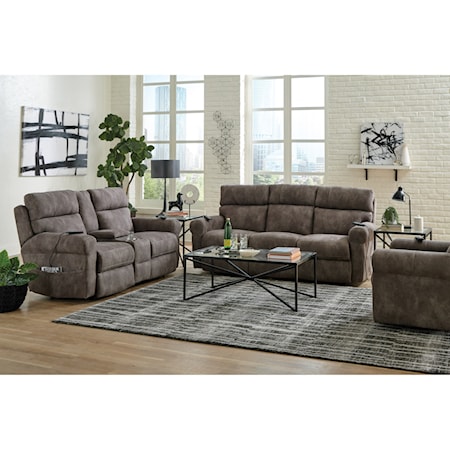 Pwr Headrest Pwr Lay Flat Console Loveseat