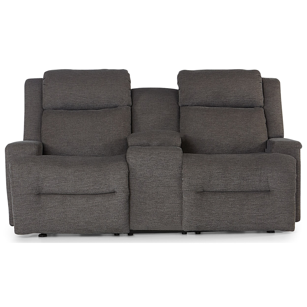 Best Home Furnishings O'Neil Space Saver Console Reclining Loveseat