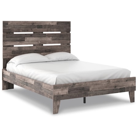 Full Panel Platform Bed